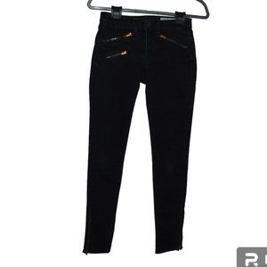 Womens Rag & Bone Copper Midnight Denim Skinny Stretch Jeans Size 25 Made in USA
